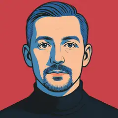 Portrait of Mirko Schubert, musician and songwriter